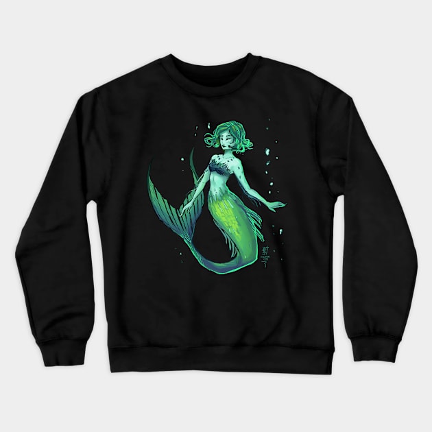 MerMay Crewneck Sweatshirt by Valentina Wings